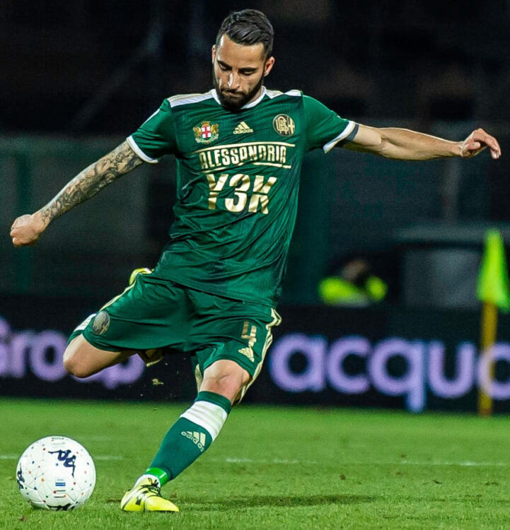 Divisa verde Alessandria 110 anni contro il Perugia