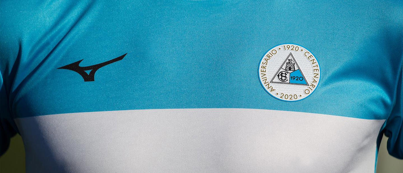 La maglia celebrativa del Cittadella per i 100 anni di calcio