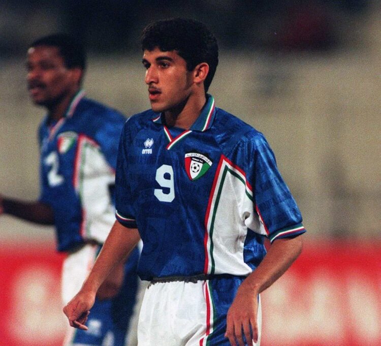 Maglia Kuwait 1996 in Coppa d'Asia