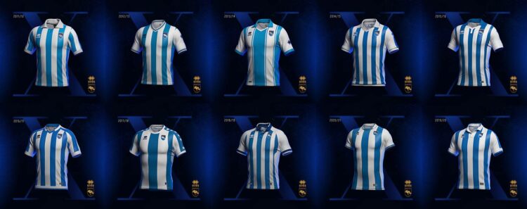 Le maglie del Pescara dal 2011 al 2021