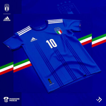 nt_graphicdesigner maglia Italia azzurra Adidas