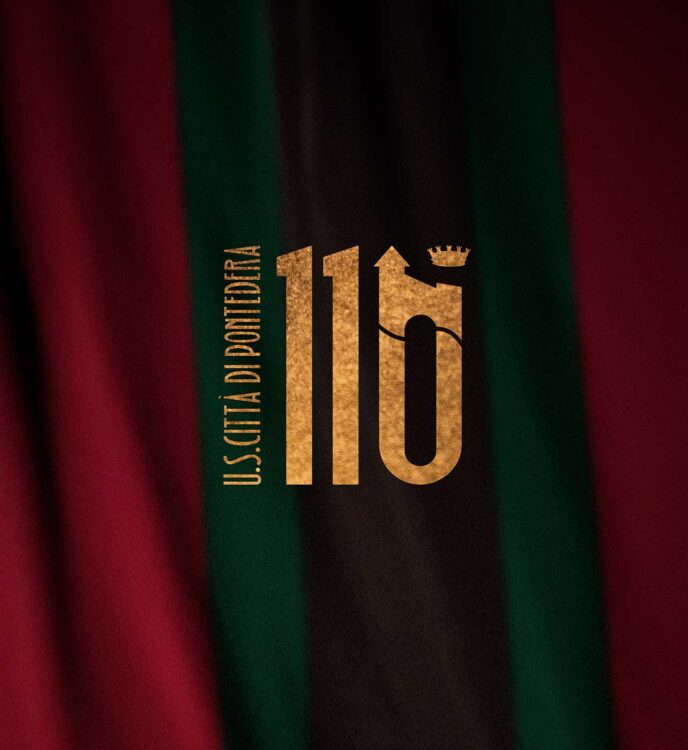 Logo 110 anni Pontedera Calcio