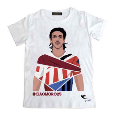 T-shirt Live Onlus 10 anni scomparsa Morosini