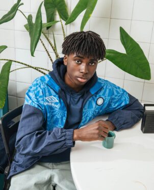 Collezione Umbro x Tacchettee anni 90 jacket