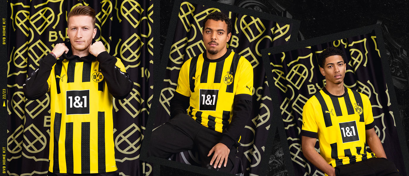 La nuova maglia del Borussia Dortmund 2022-2023