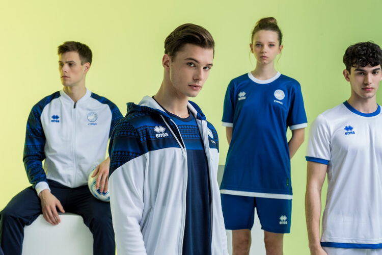 La collezione di erreà per Cipro