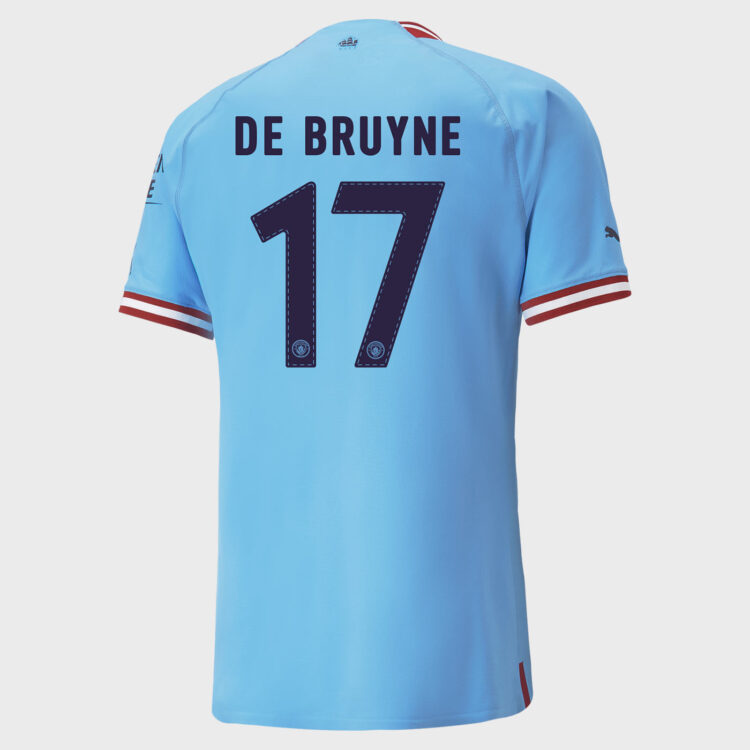 Maglia City De Bruyne 17