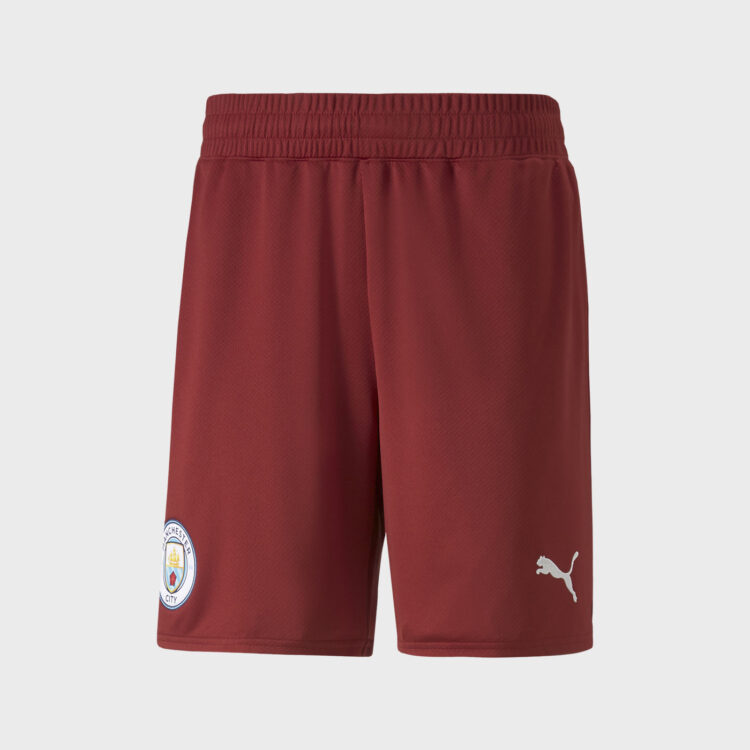 Pantaloncini granata Manchester City 2022-23