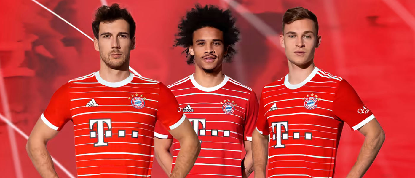 La nuova maglia del Bayern Monaco 2022-2023