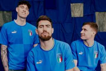 La nuova maglia dell'Italia 2022 Puma
