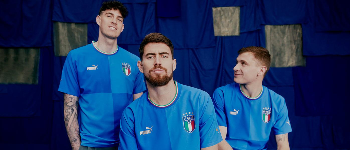 La nuova maglia dell'Italia 2022 Puma