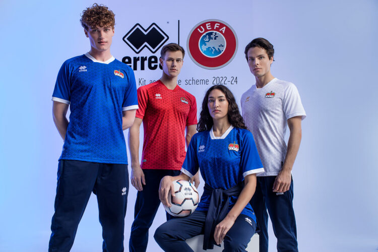 Liechtenstein maglie 2022-2024 erreà