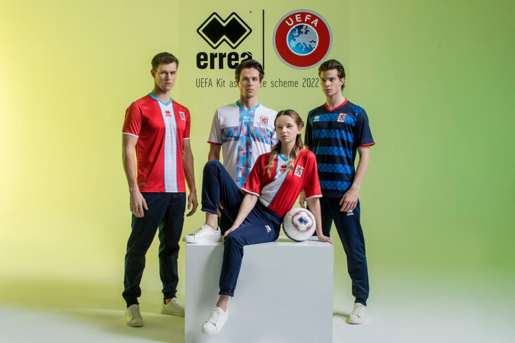 Le divise di Lussemburgo 2022-2024 Erreà