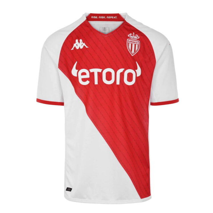 Prima maglia AS Monaco 2022-2023 Kappa