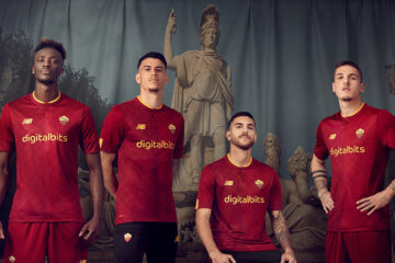 La nuova maglia della Roma 2023 New Balance