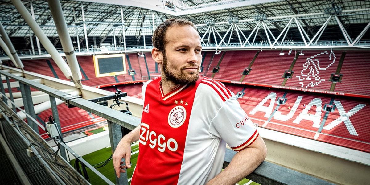 La nuova maglia dell'Ajax 2022-2023