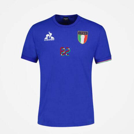 Maglia Italia azzurra collezione Le Coq Sportif 1982