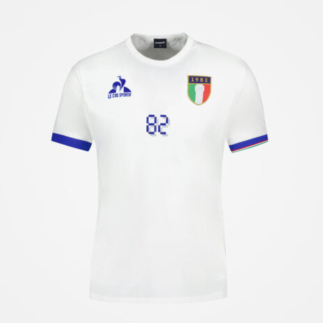 Maglia Italia bianca capsule collection Le Coq 1982