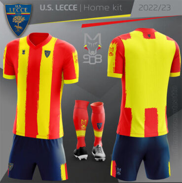 La prima maglia del Lecce 2022-2023
