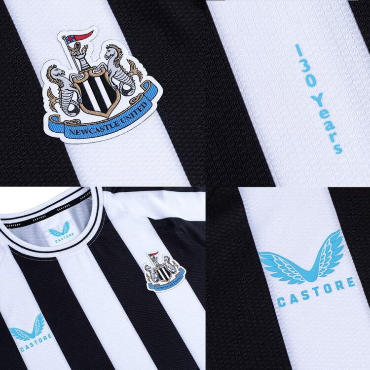 I 130 anni sulla maglia del Newcastle