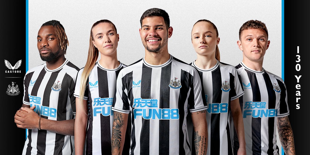 La nuova maglia del Newcastle 2022-2023