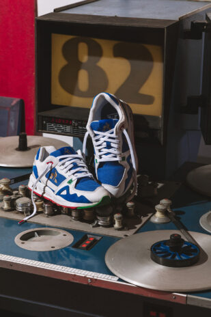 Le sneakers della capsule collection Le Coq Sportif Italia 1982