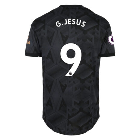 Maglia Arsenal nera trasferta G. Jesus 9