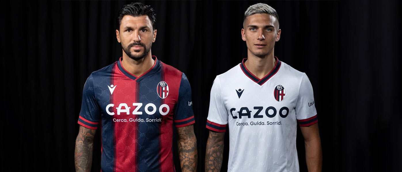 Le nuove maglie del Bologna 2022-2023
