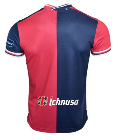 Retro prima maglia Cagliari 2022-2023