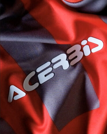 Scritta Acerbis maglia Cremonese