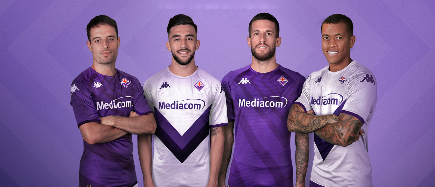 Le nuove maglie della Fiorentina 2022-2023