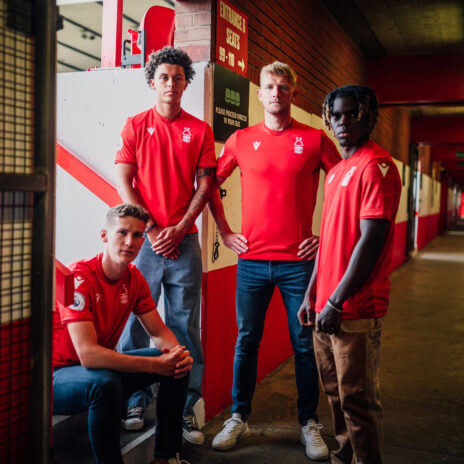 Campagna lancio kit Nottingham forest 2022-2023