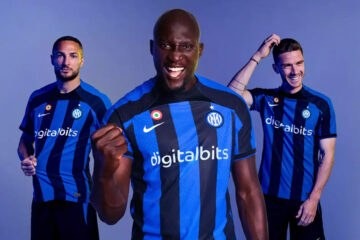 La nuova maglia dell'Inter 2022-2023