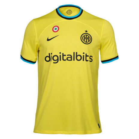 Terza maglia Inter gialla 2023