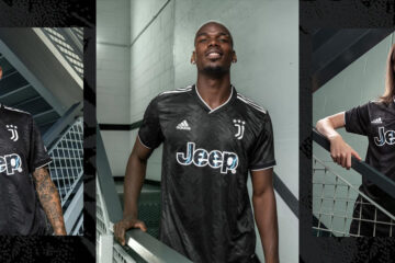 La nuova maglia da trasferta della Juventus 2022-2023