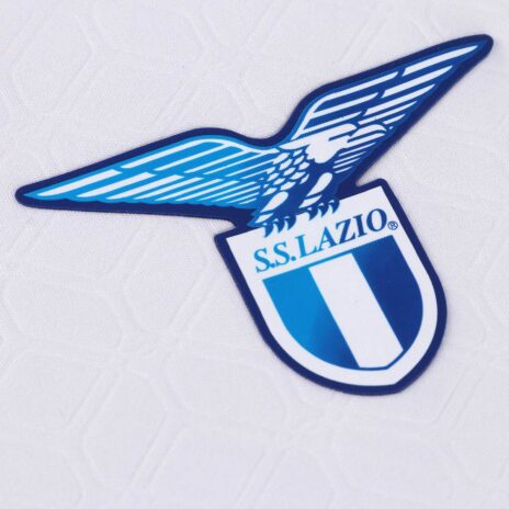 Lo stemma azzurro e blu della Lazio
