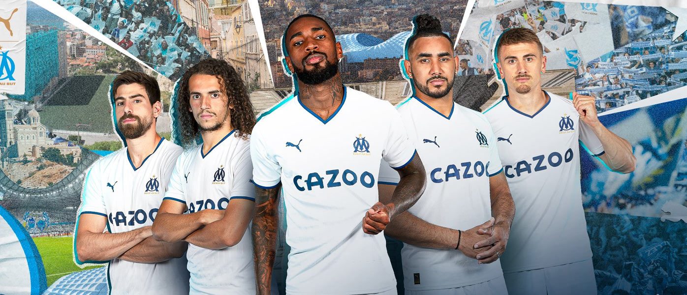 La nuova maglia dell'Olympique Marsiglia 2022-2023 Puma