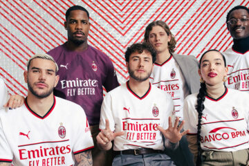 Il Milan presenta la seconda maglia 2022-2023