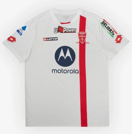 Seconda maglia AC Monza bianca Lotto