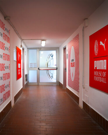 Corridoio Puma House of Football Milan