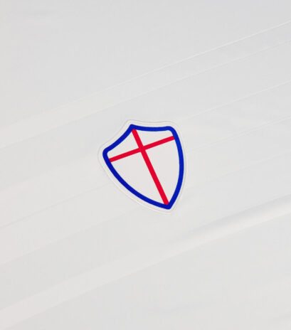 Stemma di Genova sulla maglia away della Samp