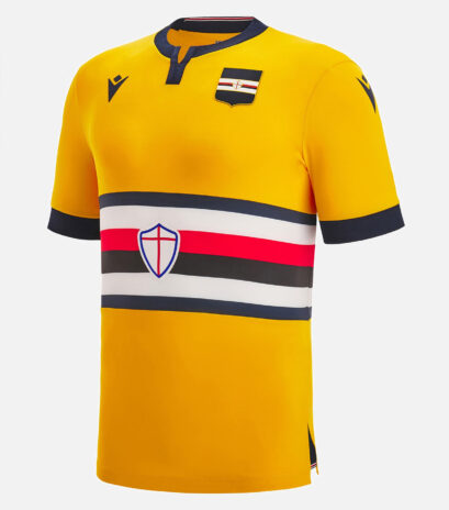 Terza maglia Sampdoria 2022-2023 gialla