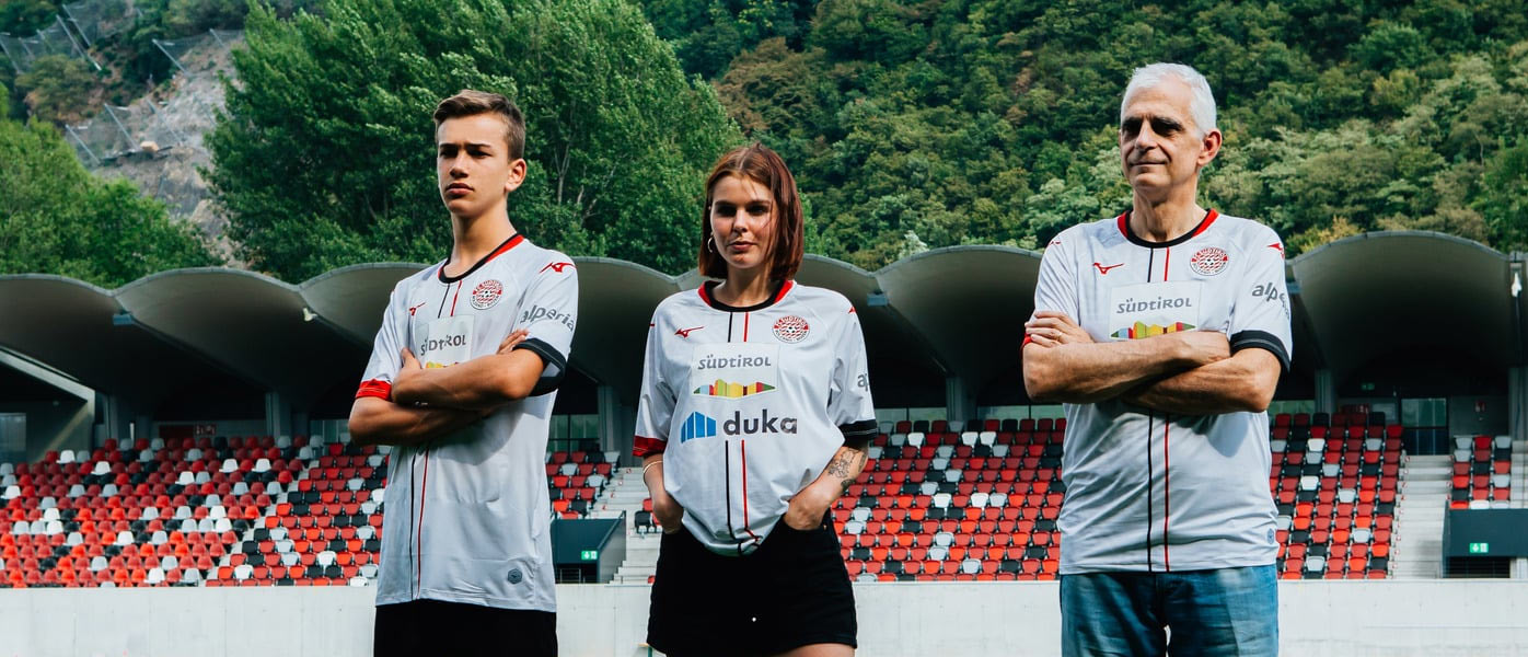 La nuova maglia del Sudtirol per la Serie B 2022-2023