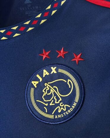 Stemma circolare Ajax monocolore