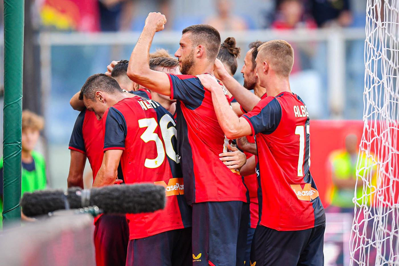 Castore Genoa FC Home Jersey Junior