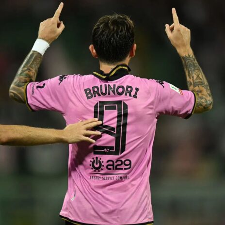 Maglia del Palermo di Brunori 9