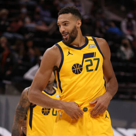 Gobert maglia Jazz gialla