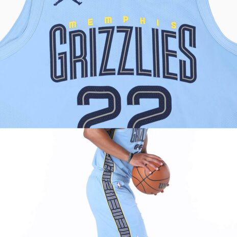Dettagli maglia Memphis Statement 2022-2023