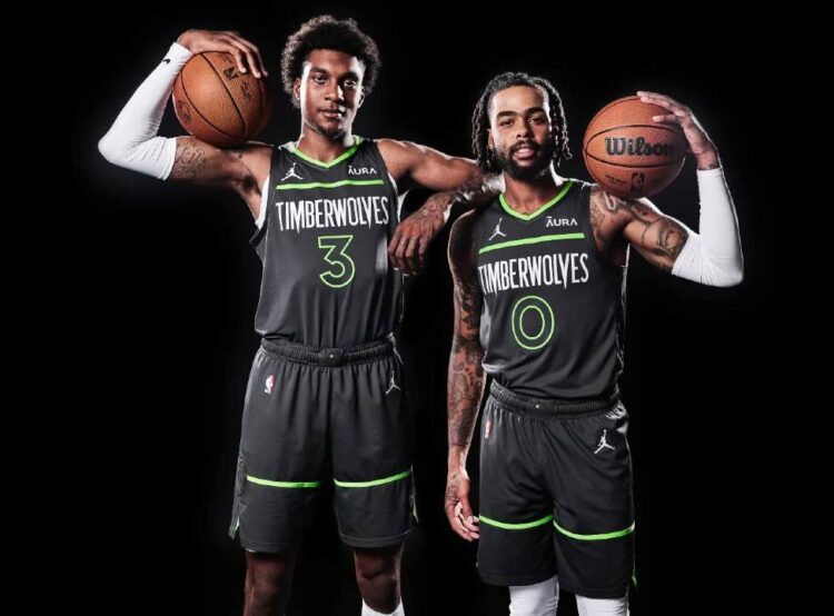 Maglia Minnesota Timberwolves 2022-2023 statement