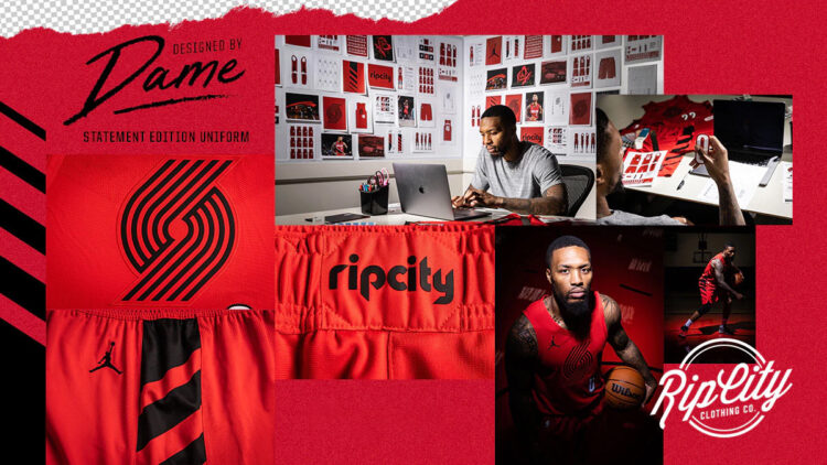 Lillard disegna la maglia di Portland 2022-2023